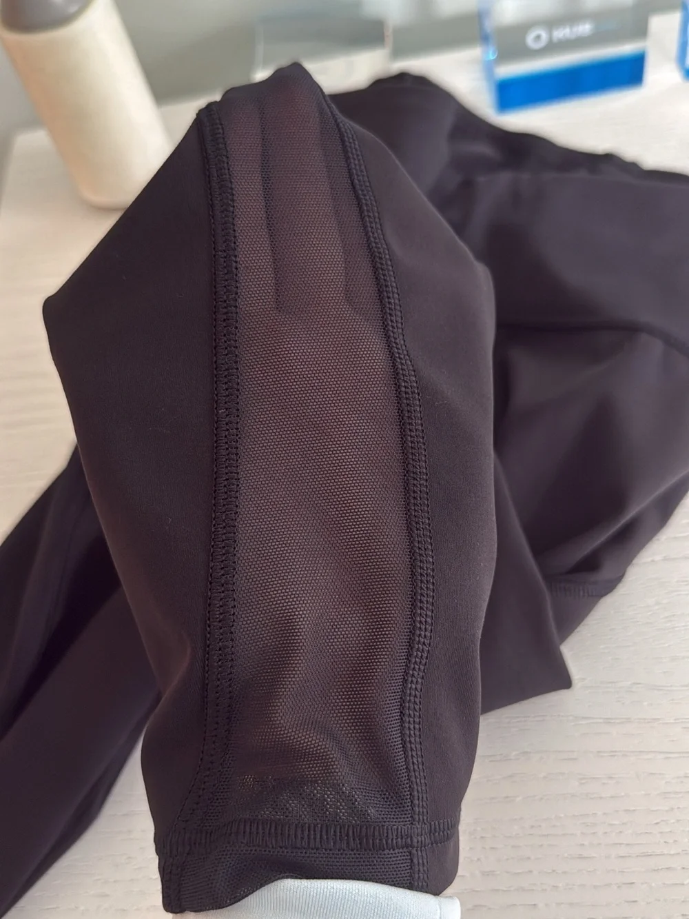 Lululemon Size 6 Black Train Times 7/8 Leggings